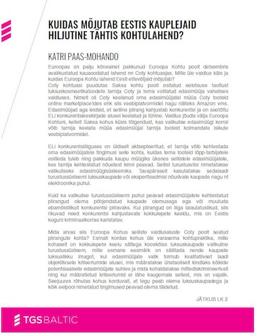 How are traders in Estonia affected by a recent important court ruling?