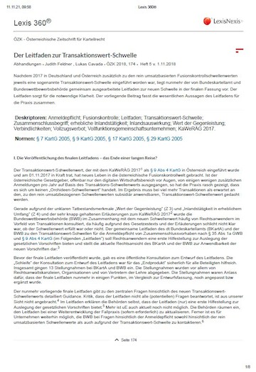 The Guide to the Transaction Value Threshold