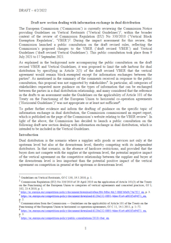 Commission consultation document