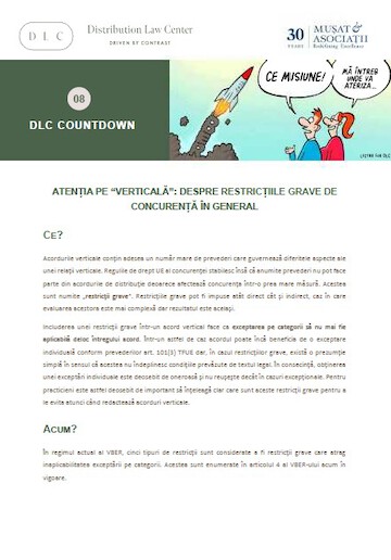 Distribution Law Center Countdown VIII - Hardcore restrictions (general)