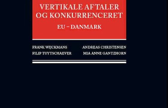 The Distribution Law Center presents the Danish book "Vertikale aftaler og konkurrenceret"