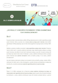 Distribution Law Center Countdown XI - Hardcore restrictions (Equivalence)