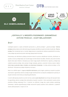 Distribution Law Center Countdown XII - Active sales restrictions (exclusivity condition)