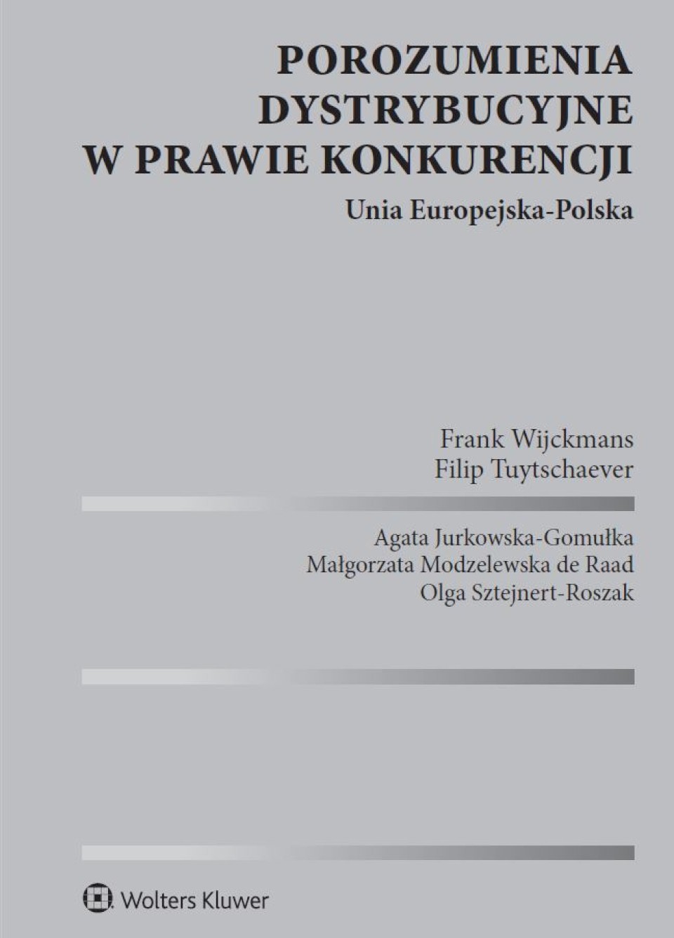 Porozumienia dystrybucyjne w prawie konkurencji