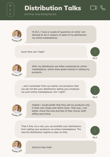 Distribution Talks #1: Online marketplaces