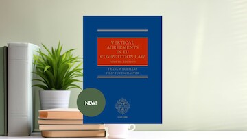 New edition of Vertical Agreements in EU Competition Law available now!