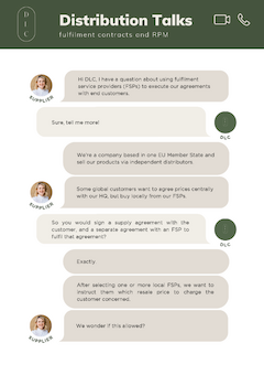 Distribution Talks #5: Fulfilment contracts