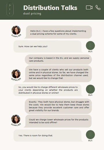 Distribution Talks #6: Dual pricing