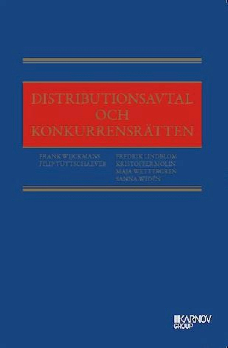 Distributionsavtal och konkurrensrätten (2nd edition)