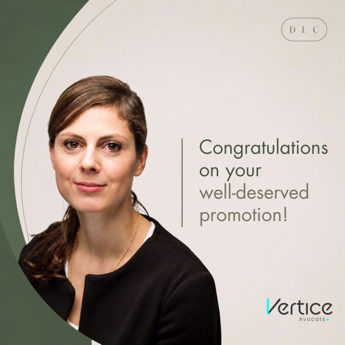 Congratulations to Gaëlle Serrano on her promotion to Partner at Vertice!