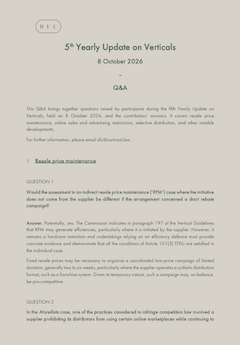 Yearly Update on Verticals 2026 - Q&A